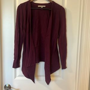 Maroon Cardigan